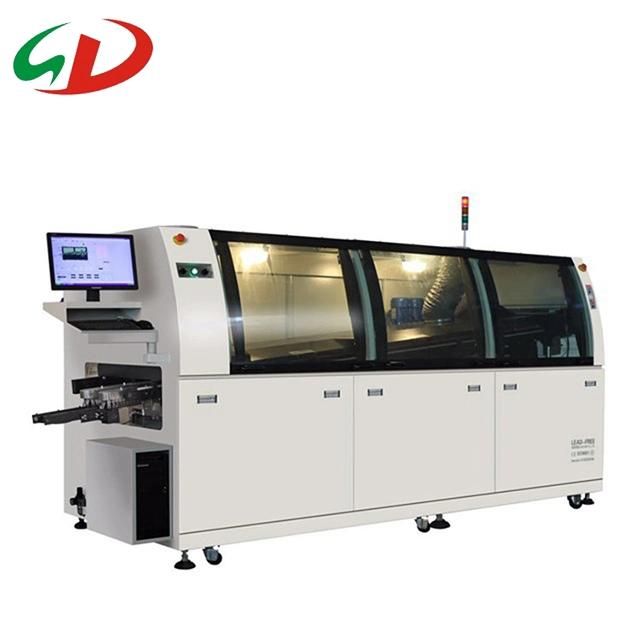 Wave Soldering Machine China Shenzhen Factory Wholesale PCB /LED /SMT Automatic Wave Soldering Machine