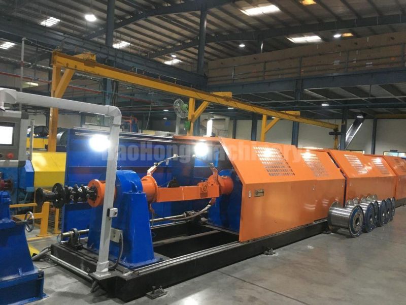 Wire Rope Skip Type Stranding Machine, Electric Cable Wire Making Machine