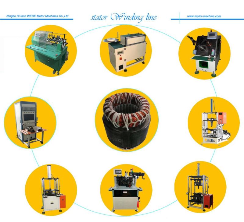 Elevator Stator Coils Insertion and Expanding Machine