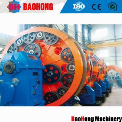 Steel Wire Mesh Armouring Machine Single Wire Dia. 1-2.5mm Cable Armored Twisting Machine