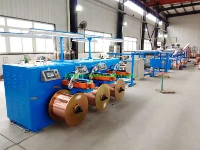 Copper Alloy Wire Cable Core Twisting Stranding Bunching Twisting Extrusion Winding Making Drawing Machine
