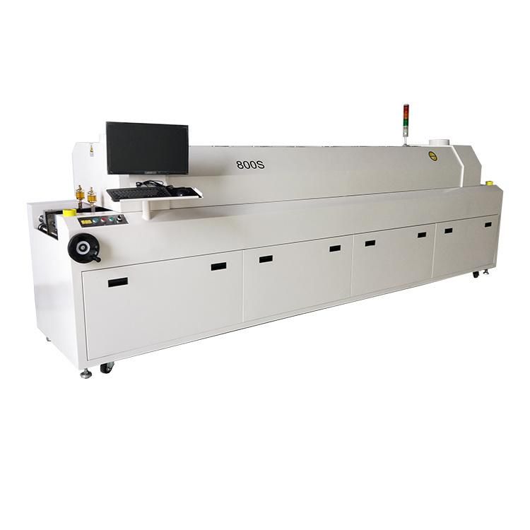 Reflow Oven SMT Line Soldering Equipment 8 Zones Reflow Oven SMT Reflow Oven