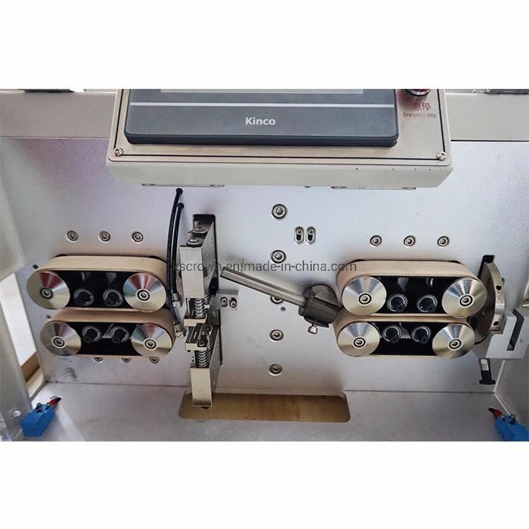Multicore Wire Outer Jacket and Inner Core Cut Strip Machine