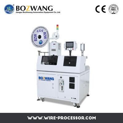 Bzw-2tp+Z Flat Ribbon Cable Single End Twisting, Tinning and Terminal Crimping Machine