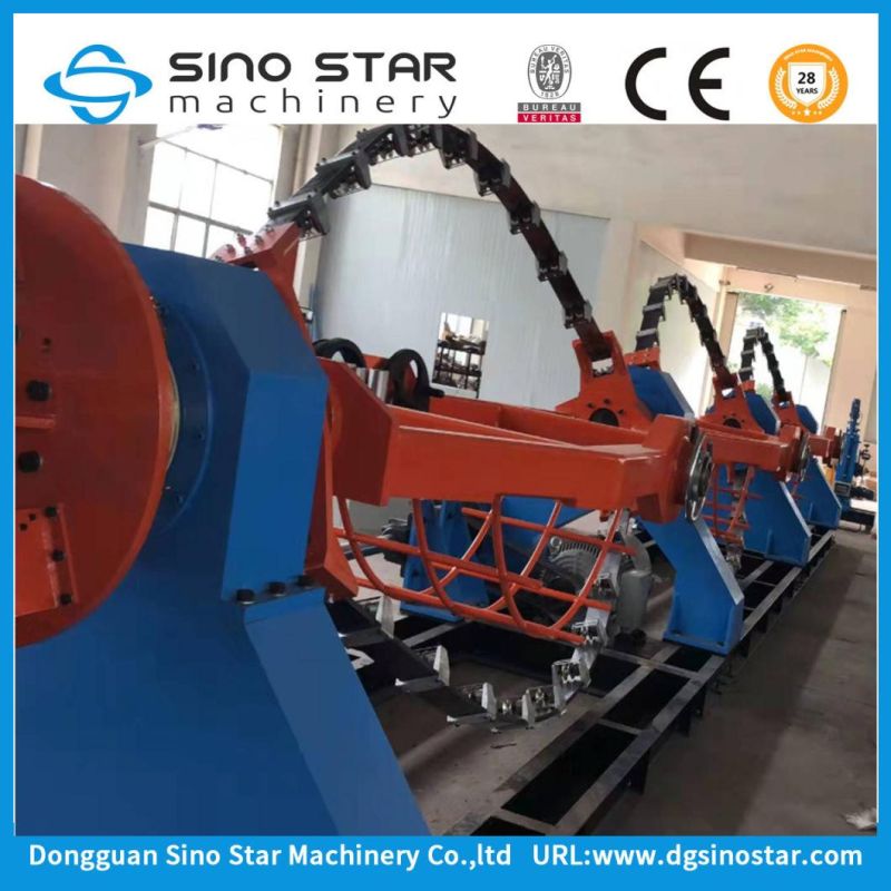 High Speed Bow Type Cable Stranding Bunching Machine for Production Line