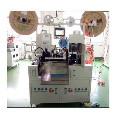 Double-End Flat Ribbon Cable/Wire Terminal Crimping Machine