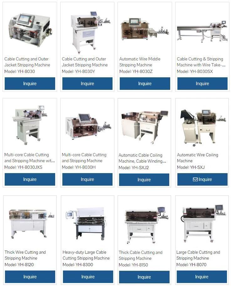 Long Wires High Speed Wire Cutting and Stripping Machine