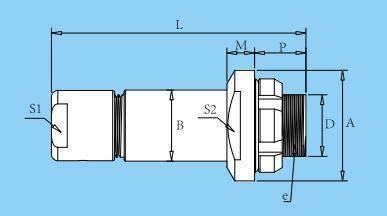 Qm F Series Dfn Floating-Socket Aviation M12 Push-Pull RJ45 M12 Connector Banana Plug Socket Terminal Connector