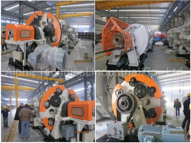 Customized Fully Automatic High Speed Cable / Wire Stranding Machine