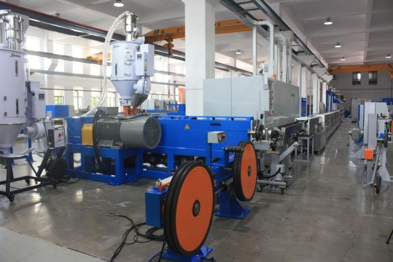 Power Cable Insulation Sheath Extruding Machine