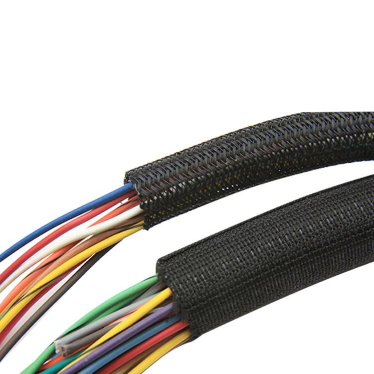 Braided Sleeving Wrap-Around Threading Machine for Wire and Cable