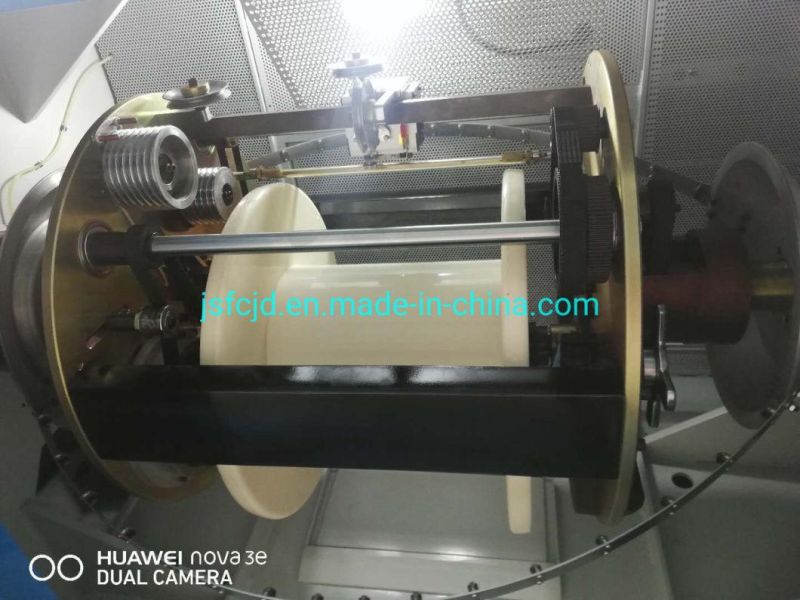 Copper Cable Plastic Wire Winding Extrusion Cutting Bunching Buncher Extruder Coiling Machine