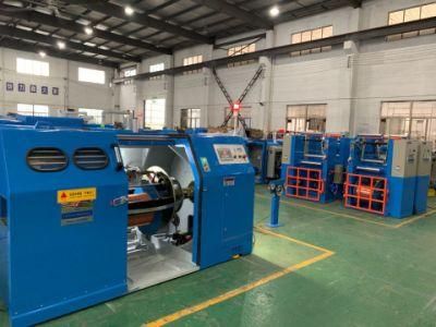 Electrical Cable Wire Winding Extrusion Bunching Twisting Cutting Machinery Copper Wire Drawing Machine