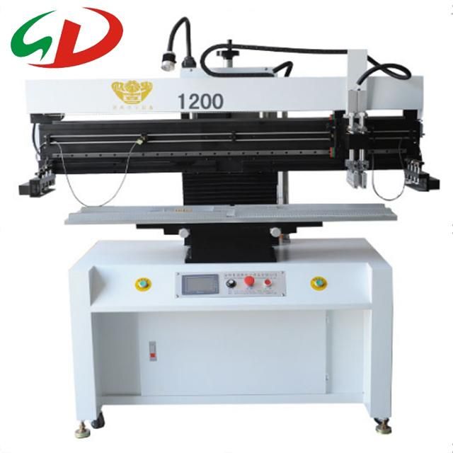 Soldering Station 2022 High Quality Factory Price PCB LED Production Line Semi Automatic Silk Screen Printing Machine