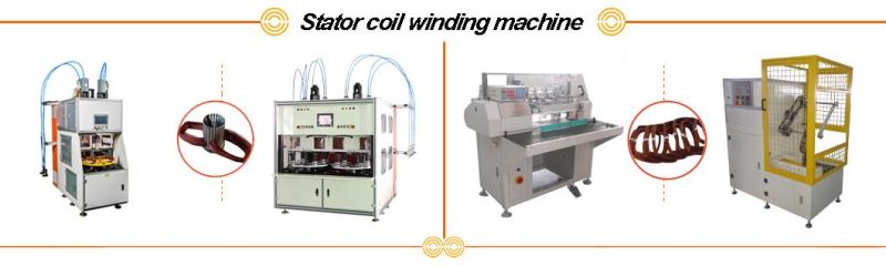 2 Working Station Stator Coil Winding Machine