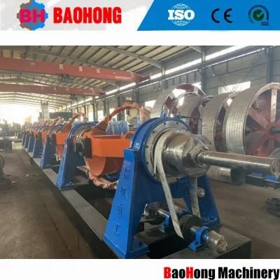 Wire and Cable Skip Type Stranding Machine High Speed Steel and Carbon Bow
