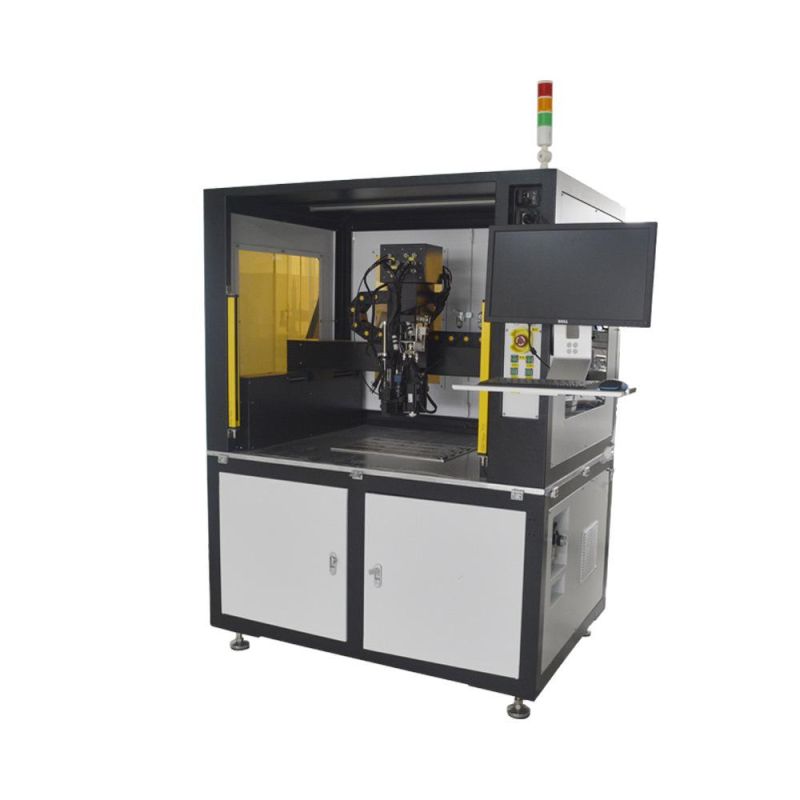 Desktop Xinhua Wooden Case Automatic Dispenser Glue Dispensing Machine with FDA