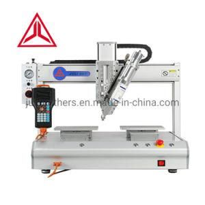 Three-Axis Automatic Liquid Glue Dispenser Robot with Conveyor Ab Glue Dispensing Machine