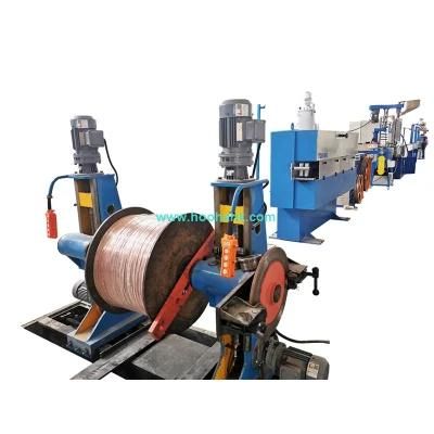 Syria Building Wire Insulation Machine XLPE Cable Jacket Extrusion Machine