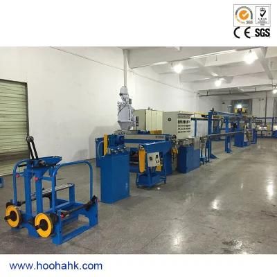 PVC PE TPU Power Communication Wire Jacketing Extrusion Machine