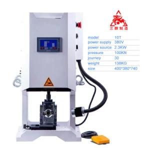 3q 10t Servo Motor Big Wire Terminal Crimper Machine Cable Terminal Crimping Machine