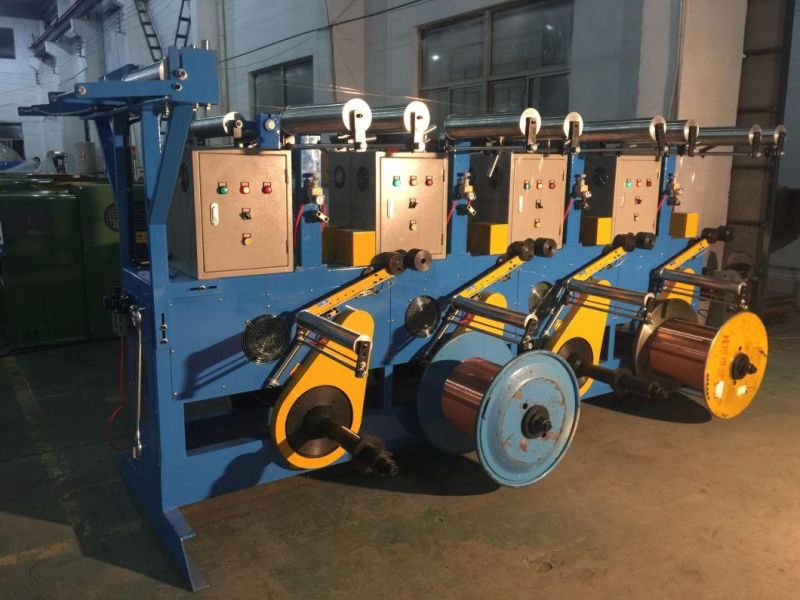 Electrical Copper Core Cable Wire Winding Rewinding Extrusion Twisting Bunching Drawing Machine