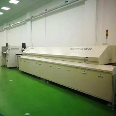 SMT Production Line LEED Free Reflow Soldering Oven Machine for LED Lamp