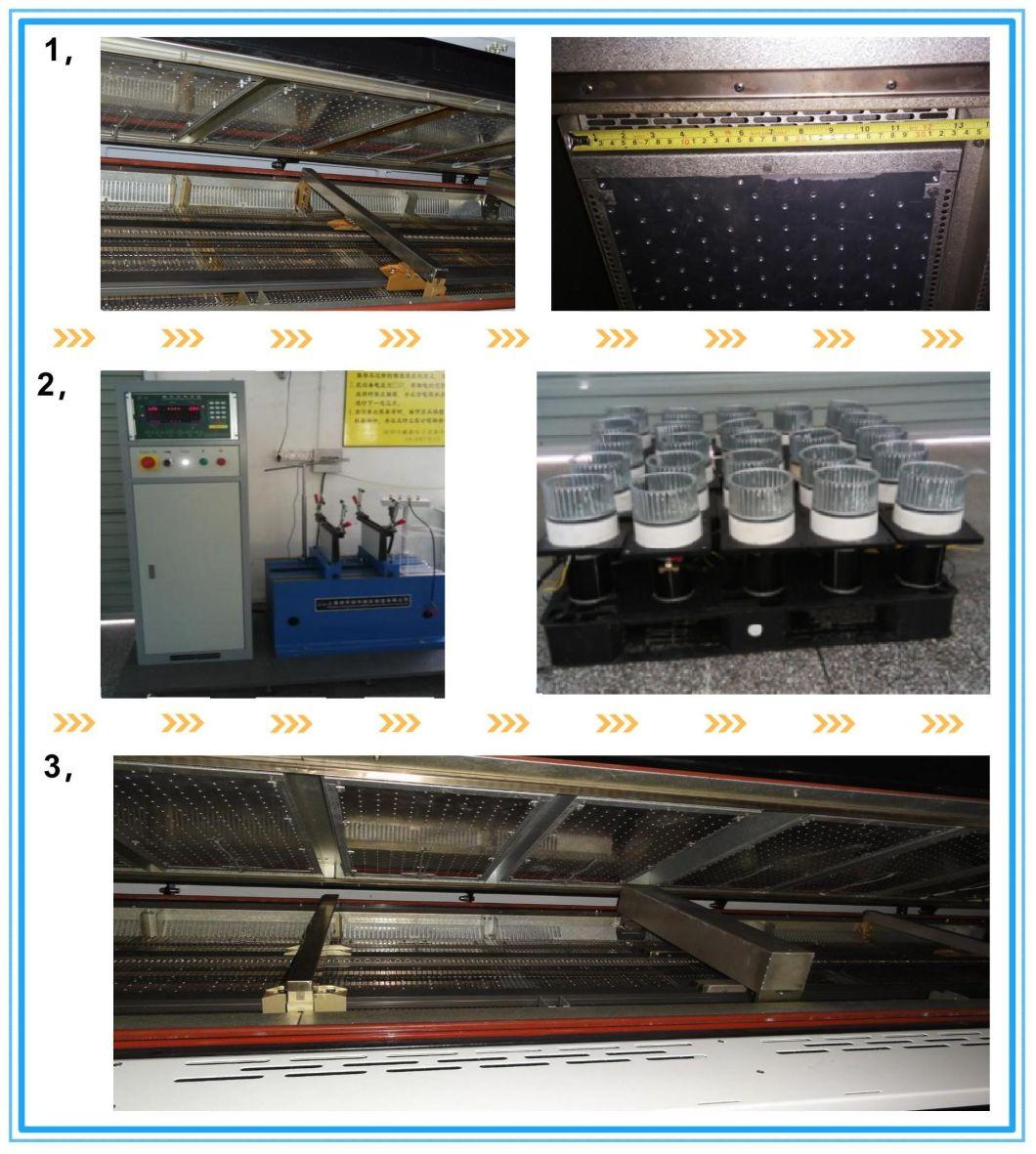 High Effective Hot Air Dual Rail Lead Free 10 Zones Electric Reflow Oven for SMT Assembly Line