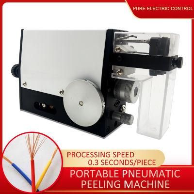 3q Semi-Automactic Inductive Cable Stripper Facilities Pneumatic Wire Stripping Machine