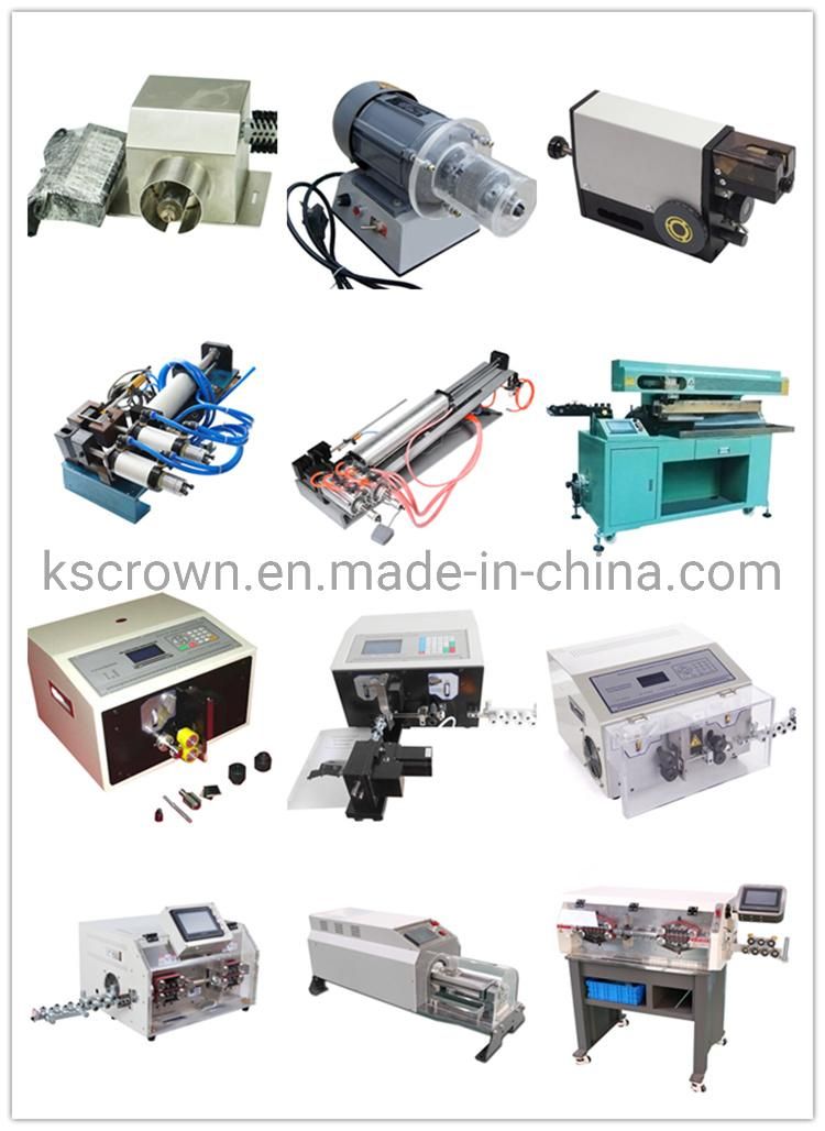 Fully Automatic Wire Cut Strip Terminal Crimp and House Connector Insertion Machine (WL-800)