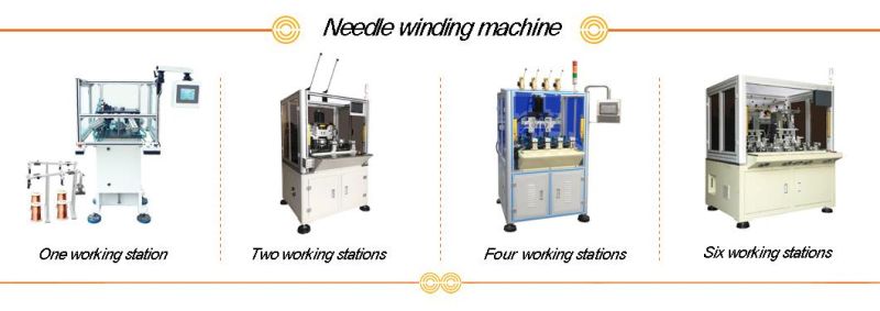 18 Slots Stator Coil Winding Machine with 3 Needles Winding