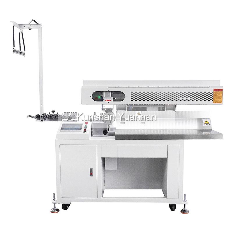 Multiple Single Conductor USB Rg Cable Cut Strip Machine