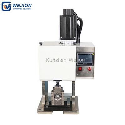 Weijiang Automatic 8t Servo Crimping Device Cable Pressing Terminal Machine