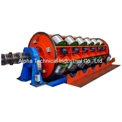 High Speed PVC Wire Cable Wire Stranding Machine, Automatic Nuclear Cable Rigid Strander//