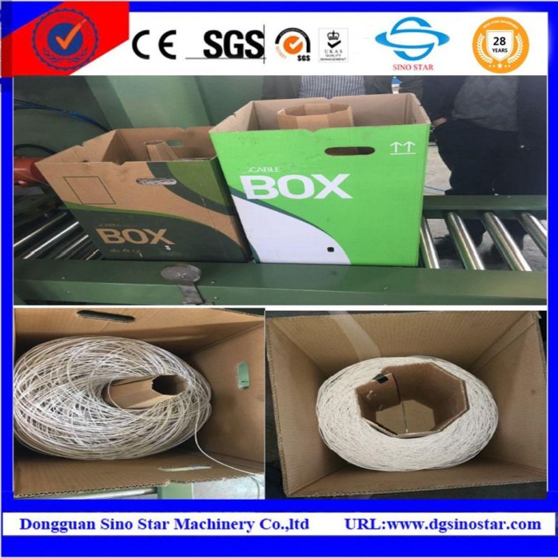 Box Takeup Machine Coiler for Coiling PVC Flexible Wire Cables