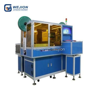 WJ4257 Fully automatic plastic shell machine for electric cable processing