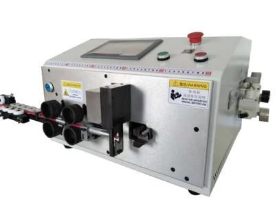 Automatic Digital 35mm2 Electric Wire Cable Stripping Cutting Bending Machine