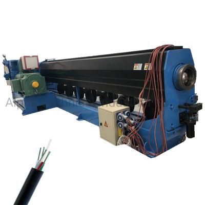 TPU Sheathing Fiber Cable Extruder Machine^