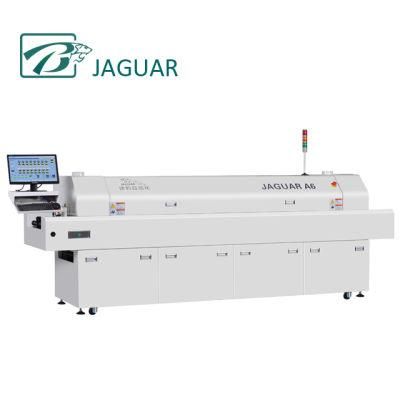 SMD Lead-Free Reflow Oven Machine with 6 Zones