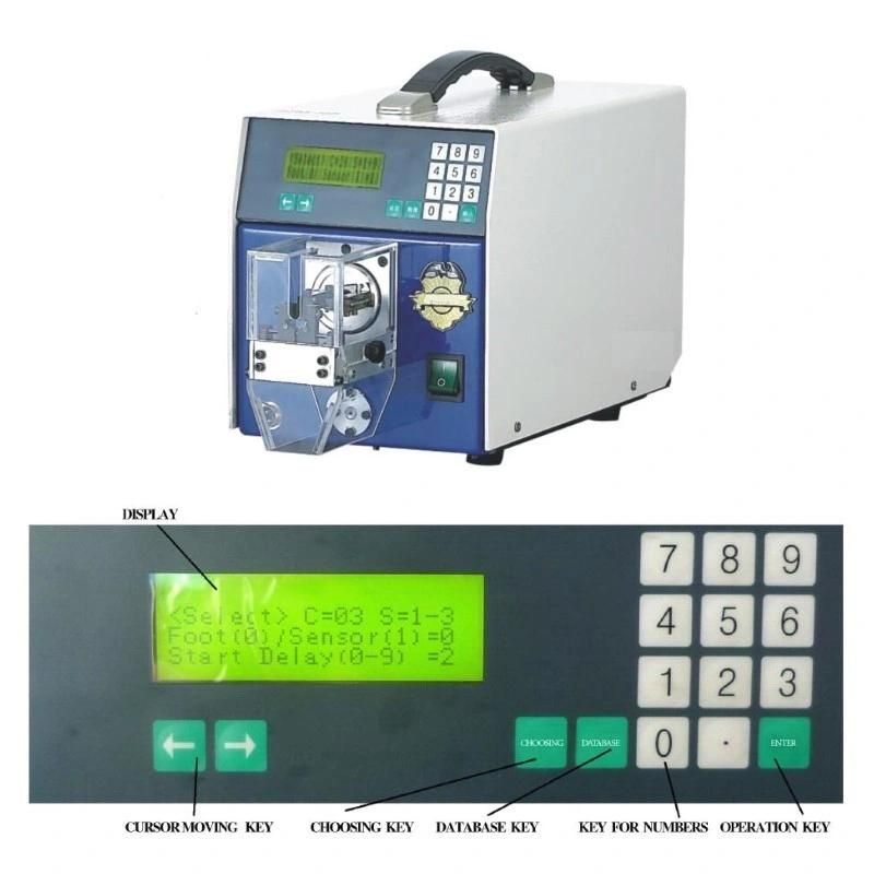 portable Automatic Coaxial Cable Stripping Machine Programmable Cable Stripping Machine