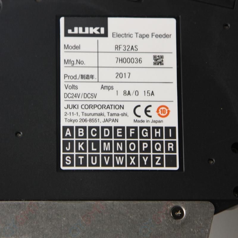 SMT Spare Parts Juki 32mm Feeder RF32as