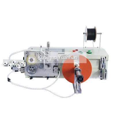 AC DC Power Cord USB Data Cable Winding Machine Meter Counting Winding Twist Tie Machine