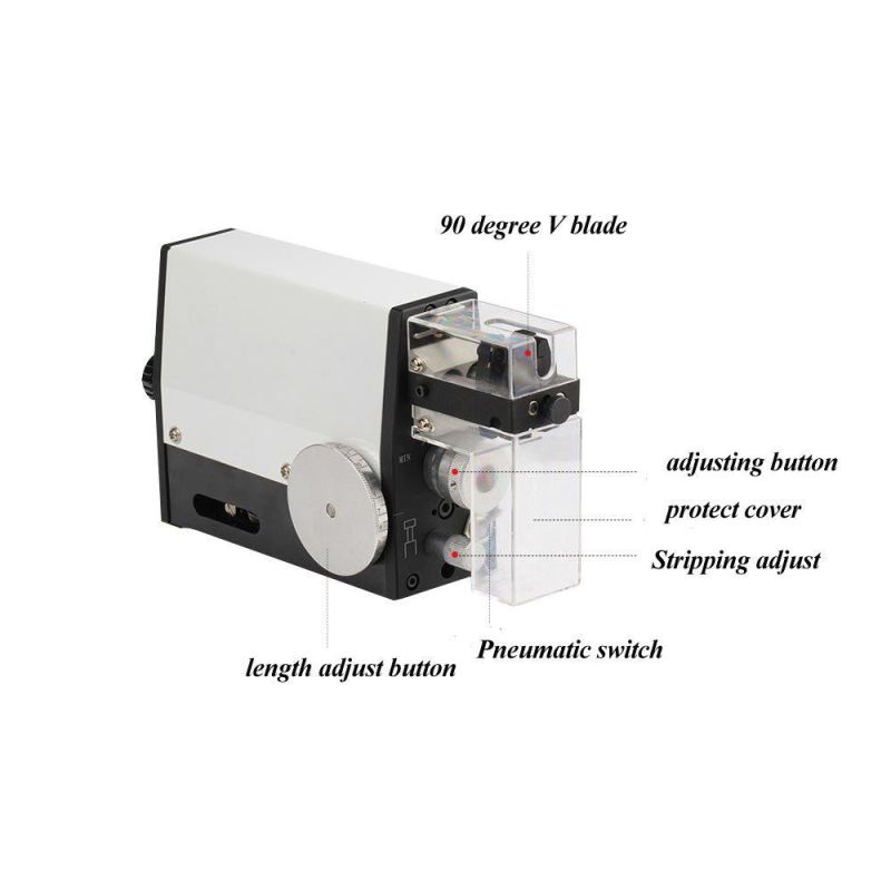 Precision Pneumatic Power Wire Stripping Peeling Stripper Peeler Machine