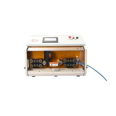 Hc-608L English Display Cable Stripping Machine for Automotive Cable Sheath Cable PVC Teflon