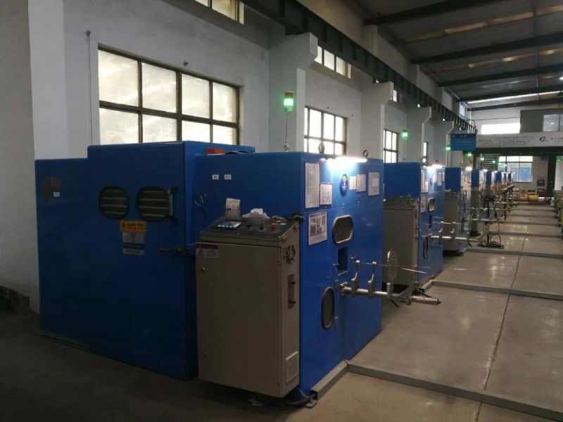 Electrical Copper Cable Wire Winding Cutting Plastic Extrusion Bunching Extruder Double Twister Buncher Machinery Machine