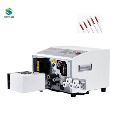 Automatic Flat Sheath Cable Cutting Peeling Twisting Machine