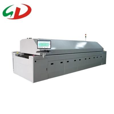 800XL Full Hot Air Circulation Lead-Free Reflow Soldering Used for PCB Assembly in SMT Workshop/Welding Machine