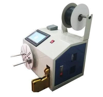 Automatic Cable Winding and Tying Machine for USB Cable, Headphone Cable, AC/DC Power Cable