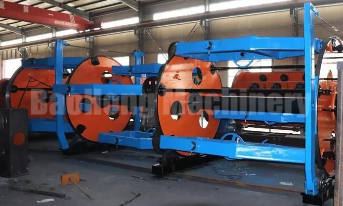 1600 Drum Twisting Machine Power Saving Cradle Type Cable Laying Machine