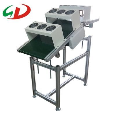 Wave Soldering PCB PVC Green Conveyor Wave Solder Infeed/Outfeed PCB Conveyor Wave Soldering Machine